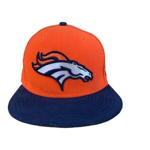 Denver Broncos New Era 59Fifty Fitted Cap 6 7/8 adult fit